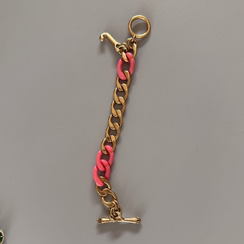 Vintage Juicy Couture  J charm bracelet